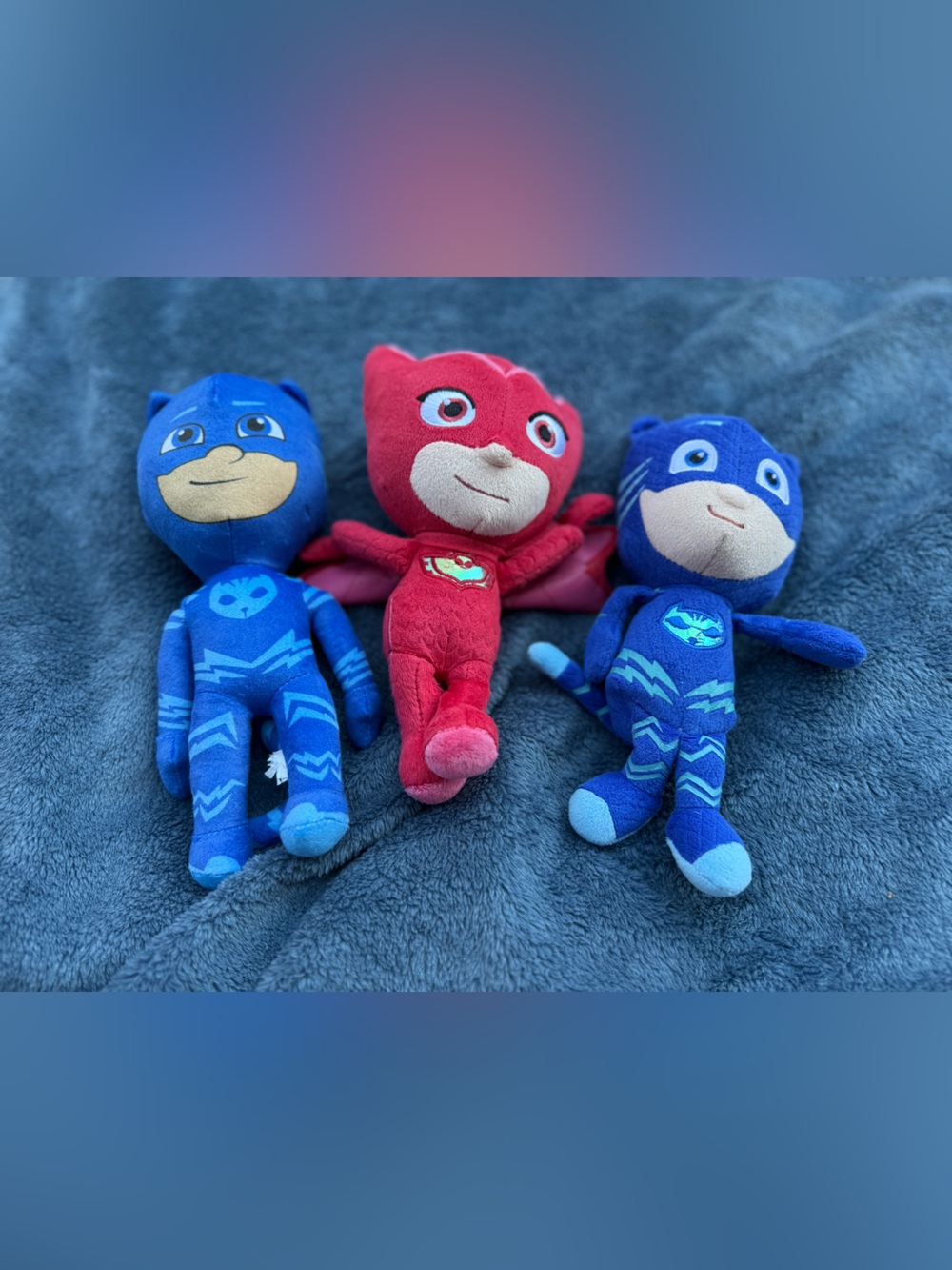 PJ Masks Owlette and catboy stuffed animals